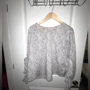 Black and white blouse from A New Day and Target